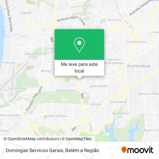 Domingas Servicos Gerais mapa