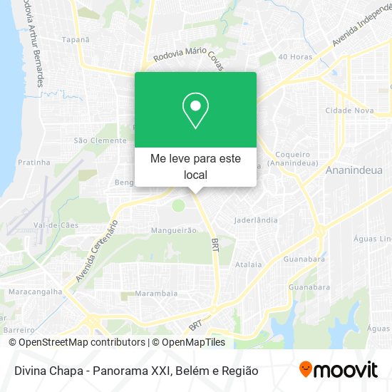 Divina Chapa - Panorama XXI mapa
