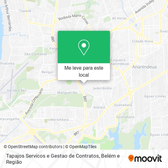 Tapajos Servicos e Gestao de Contratos mapa