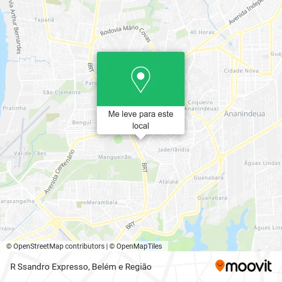 R Ssandro Expresso mapa