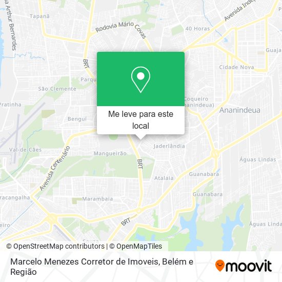 Marcelo Menezes Corretor de Imoveis mapa