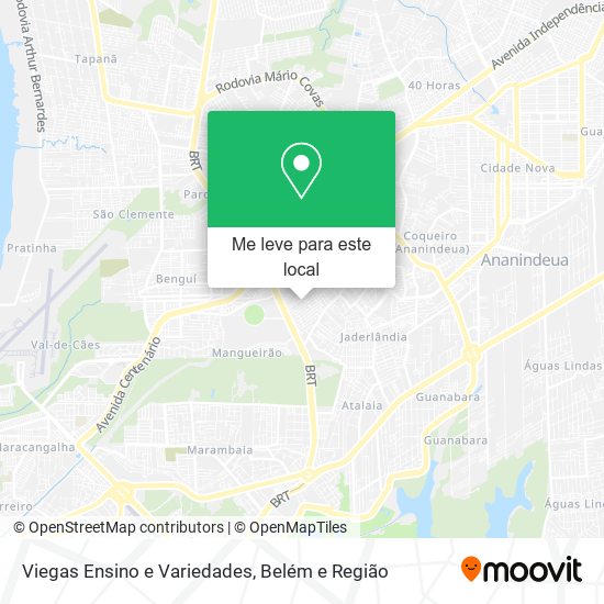 Viegas Ensino e Variedades mapa