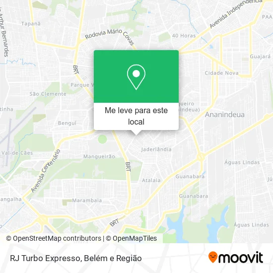 RJ Turbo Expresso mapa