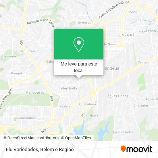 Elu Variedades mapa