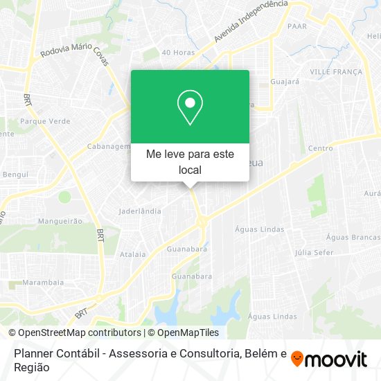 Planner Contábil - Assessoria e Consultoria mapa