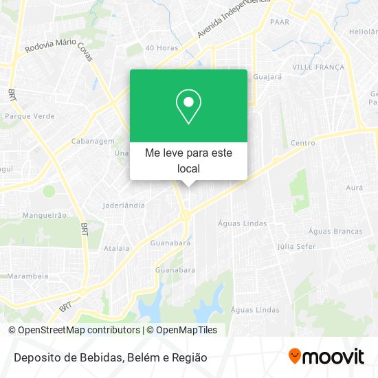 Deposito de Bebidas mapa