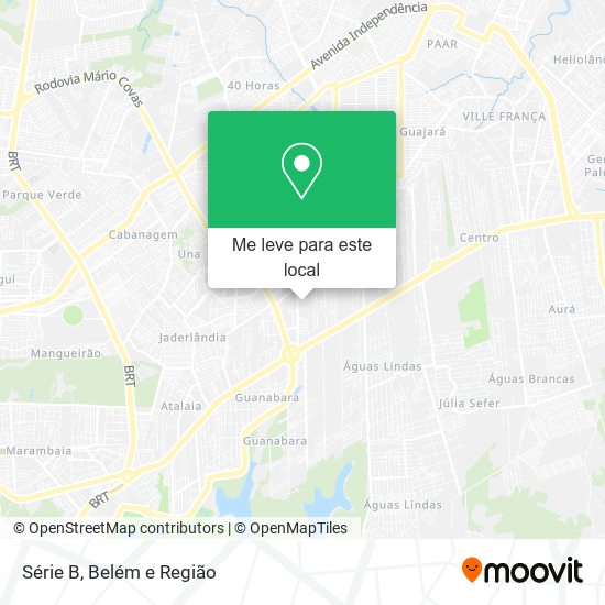 Série B mapa
