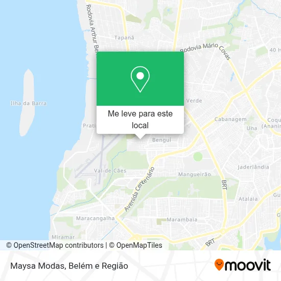 Maysa Modas mapa