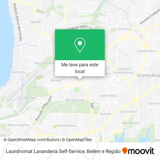 Laundromat Lavanderia Self-Service mapa