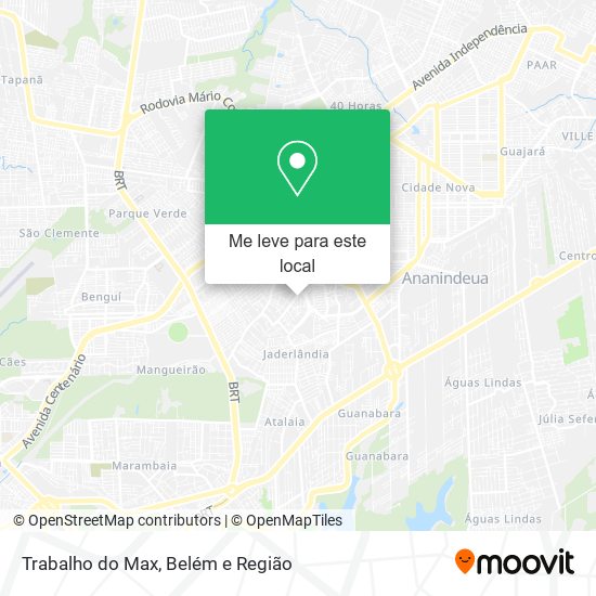 Trabalho do Max mapa