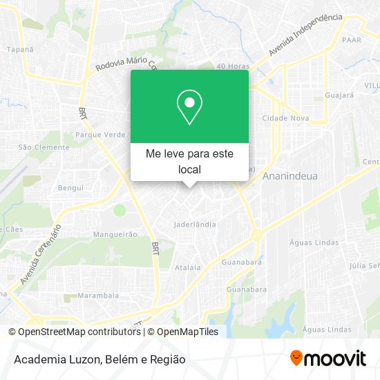 Academia Luzon mapa