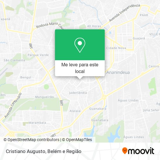 Cristiano Augusto mapa