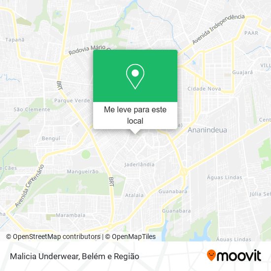 Malicia Underwear mapa