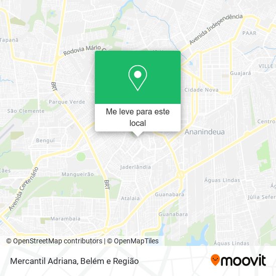 Mercantil Adriana mapa