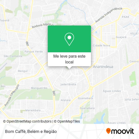 Bom Caffè mapa