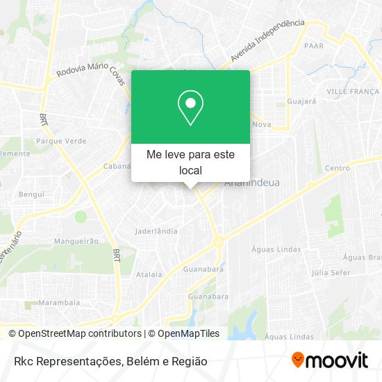 Rkc Representações mapa