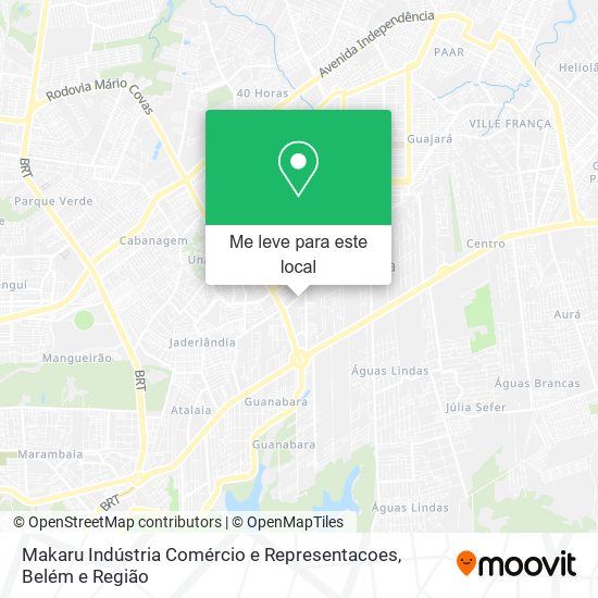 Makaru Indústria Comércio e Representacoes mapa