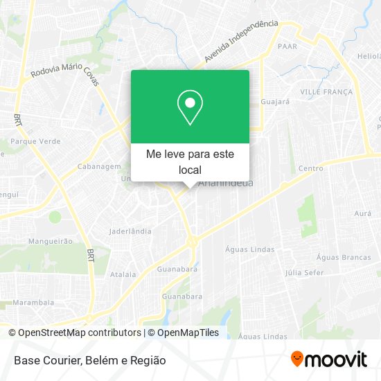 Base Courier mapa