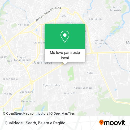 Qualidade - Saarb mapa