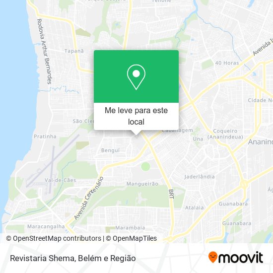 Revistaria Shema mapa
