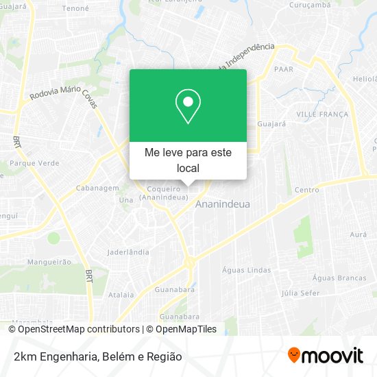 2km Engenharia mapa