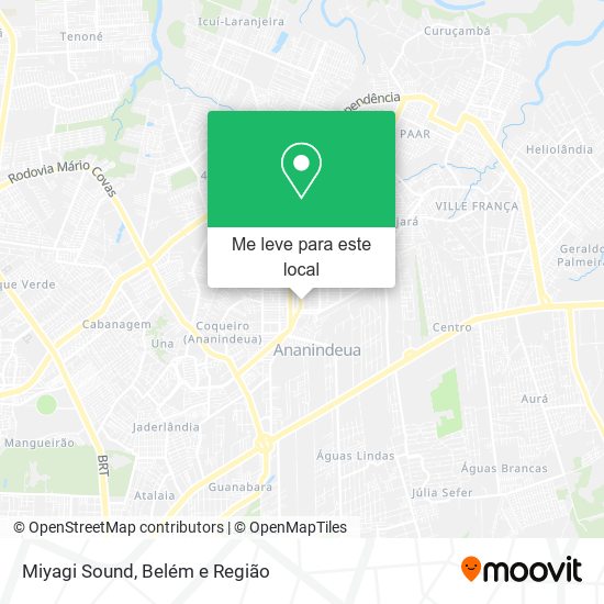 Miyagi Sound mapa