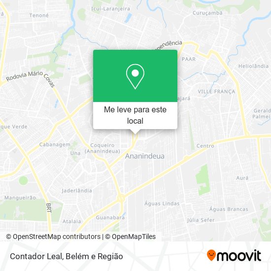 Contador Leal mapa