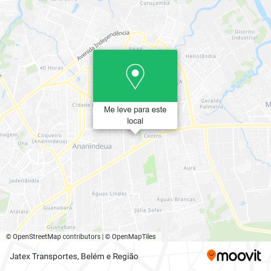 Jatex Transportes mapa