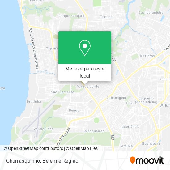 Churrasquinho mapa