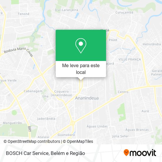 BOSCH Car Service mapa