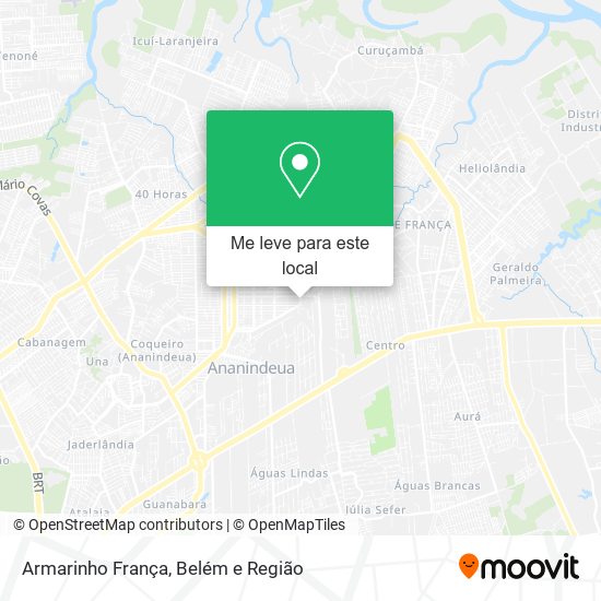 Armarinho França mapa