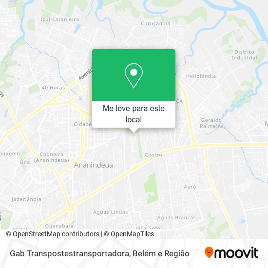 Gab Transpostestransportadora mapa