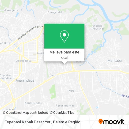 Tepebasi Kapalı Pazar Yeri mapa
