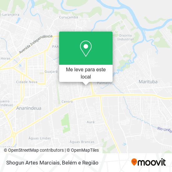 Shogun Artes Marciais mapa