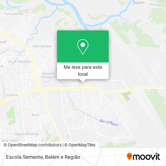 Escola Semente mapa