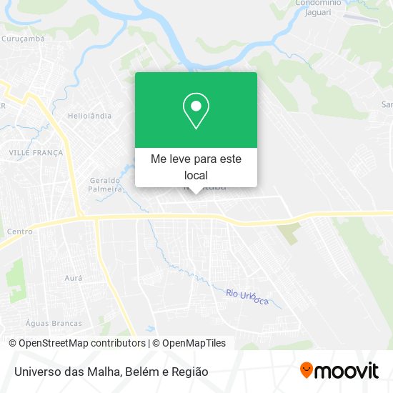 Universo das Malha mapa