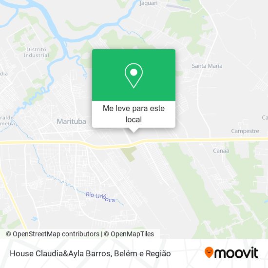 House Claudia&Ayla Barros mapa