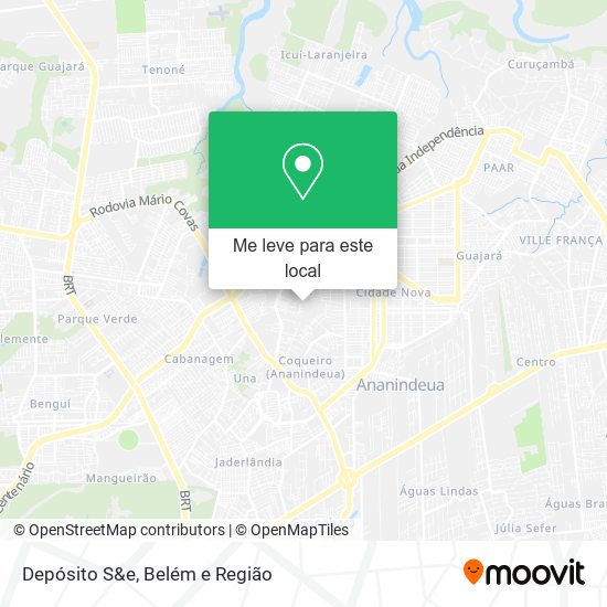 Depósito S&e mapa