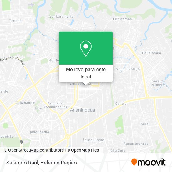 Salão do Raul mapa