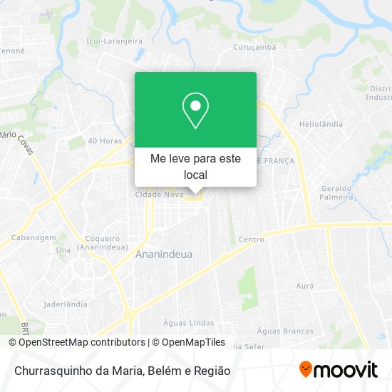 Churrasquinho da Maria mapa