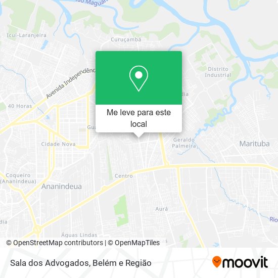 Sala dos Advogados mapa