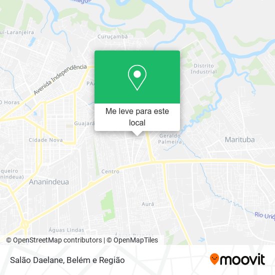 Salão Daelane mapa