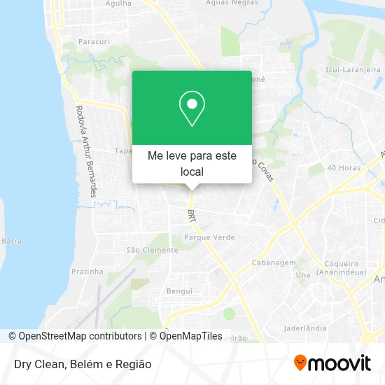 Dry Clean mapa