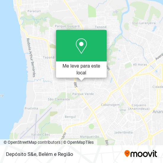 Depósito S&e mapa