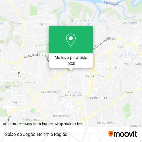 Salão de Jogos mapa