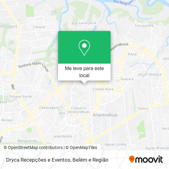 Dryca Recepções e Eventos mapa