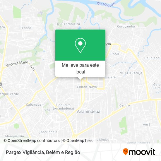 Pargex Vigilância mapa
