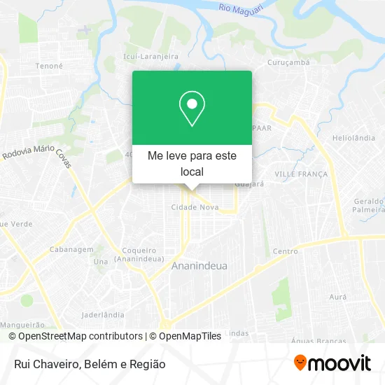 Rui Chaveiro mapa