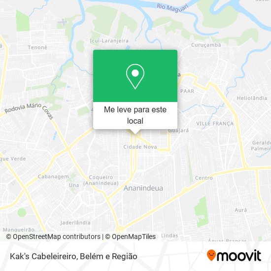 Kak's Cabeleireiro mapa