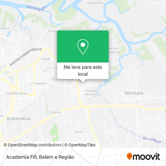 Academia Fifi mapa